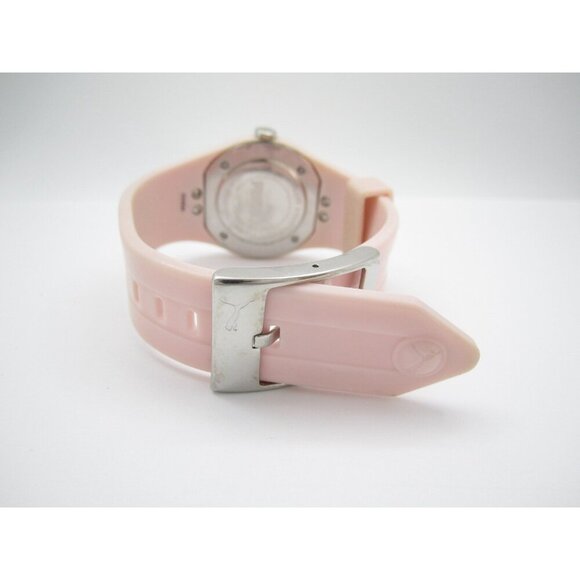 Women Puma Quartz WR Analog 35mm Round Watch (H910) "New Battery" - Picture 6 of 7